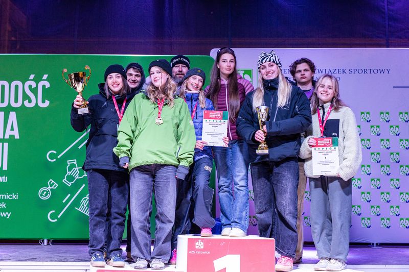 Drużyna snowbordowa UJ