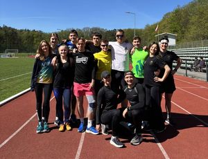 Zgrupowanie sekcji lekkoatletyki UJ