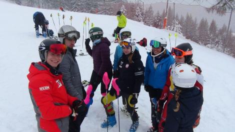 Photo no. 23 (37)
                                                         AKADEMICKIE MISTRZOSTWA MAŁOPOLSKI w Snowboardzie i w Narciarstwie alpejskim - Kluszkowce 9-10.01.2019
                            
