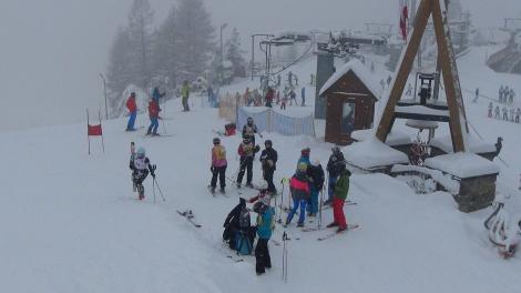 Photo no. 12 (37)
                                                         AKADEMICKIE MISTRZOSTWA MAŁOPOLSKI w Snowboardzie i w Narciarstwie alpejskim - Kluszkowce 9-10.01.2019
                            