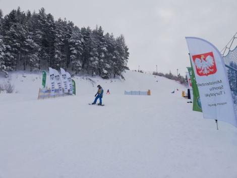 Photo no. 31 (37)
                                                         AKADEMICKIE MISTRZOSTWA MAŁOPOLSKI w Snowboardzie i w Narciarstwie alpejskim - Kluszkowce 9-10.01.2019
                            