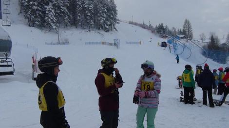 Photo no. 5 (37)
                                                         AKADEMICKIE MISTRZOSTWA MAŁOPOLSKI w Snowboardzie i w Narciarstwie alpejskim - Kluszkowce 9-10.01.2019
                            